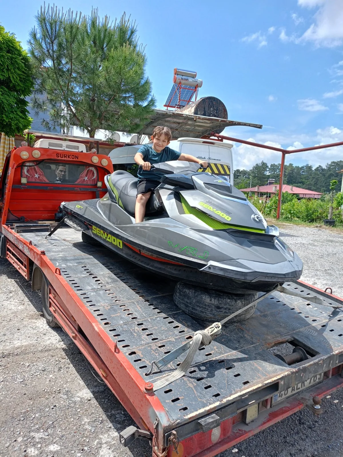Milas jetski çekme ve kurtarma hizmeti