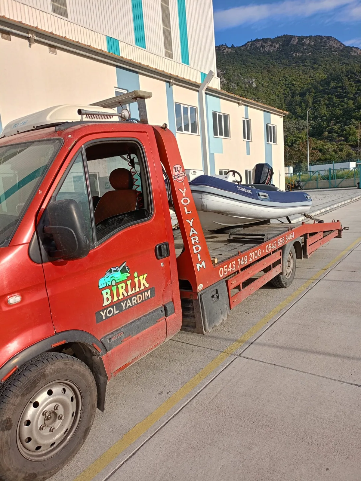 Milas oto kurtarma saha çalışması